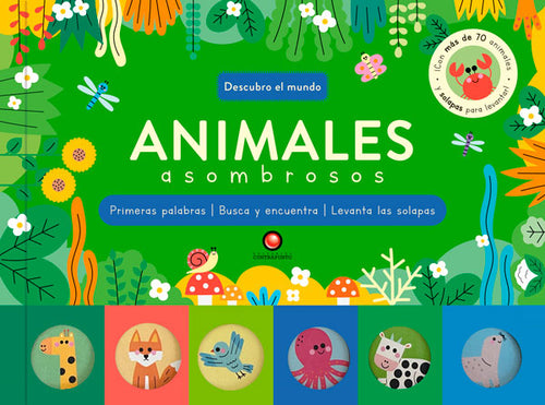 Animales asombrosos - Descubro el mundo - portada