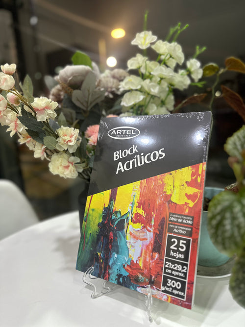 Artel Block Acrílicos 25 hojas